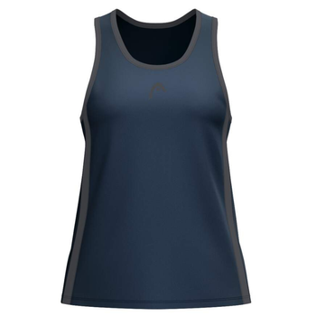 Canotta Head Club Tech blu navy donna - Esprit Padel Negozio