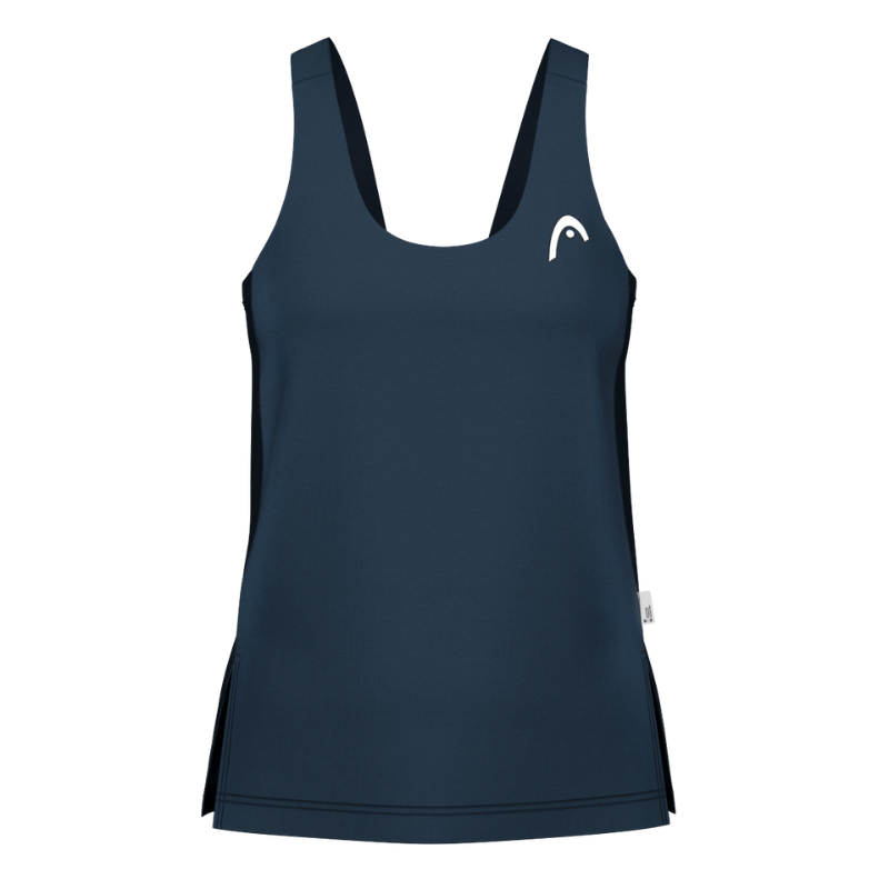 Débardeur Head Spirit Tank Top Bleu Marine Femme - Esprit Padel Shop