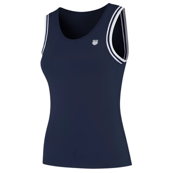 Canotta K-Swiss Hypercourt Singlet Blu Navy da donna - Esprit Padel Shop