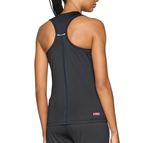 K-Swiss Hypercourt Singlet Women's Black Tank Top - Esprit Padel Shop