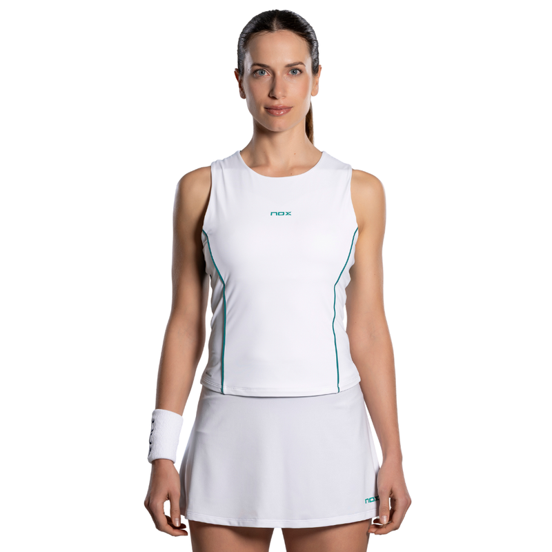Débardeur Nox Pro Blanc Femme 2026 - Esprit Padel Shop