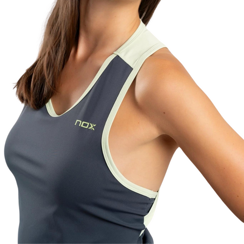 Tanktop Nox Pro grijs dames - Esprit Padel Shop