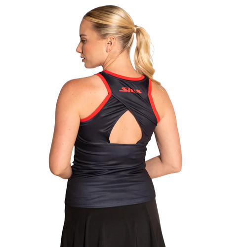 Canotta Siux Splash nera donna - Esprit Padel Negozio