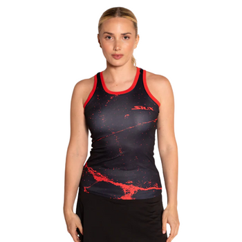 Canotta Siux Splash nera donna - Esprit Padel Negozio