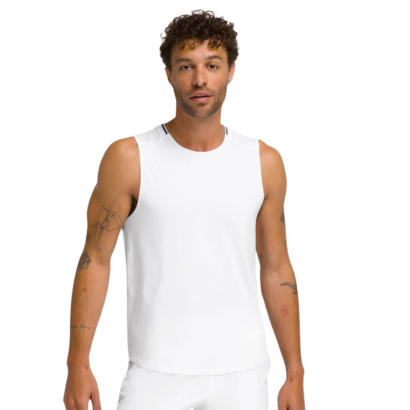 Débardeur Wilson Elite Performance Tank Blanc - Esprit Padel Shop