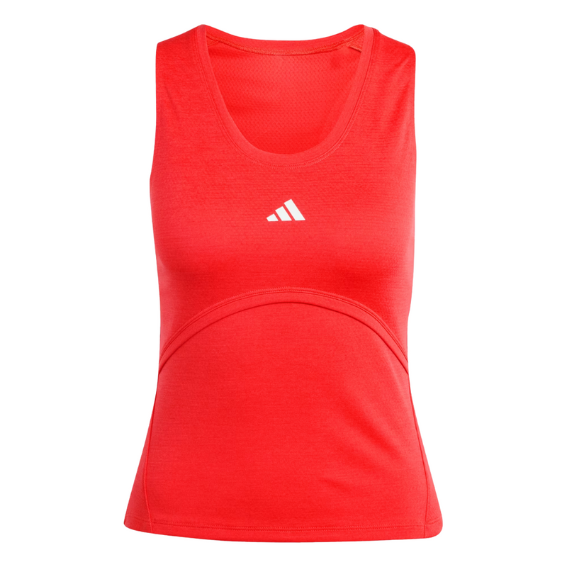 Débardeur Adidas Y-Tank Pro Rouge Femme - Esprit Padel Shop
