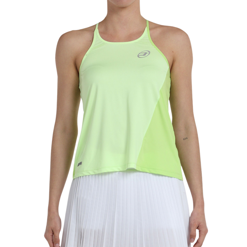 Débardeur Bullpadel Bines Jaune Femme - Esprit Padel Shop