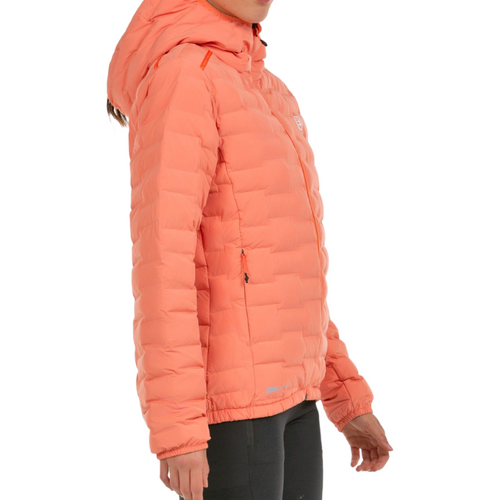 Piumino da donna Bullpadel Neves Arancione Side - Esprit Padel Negozio