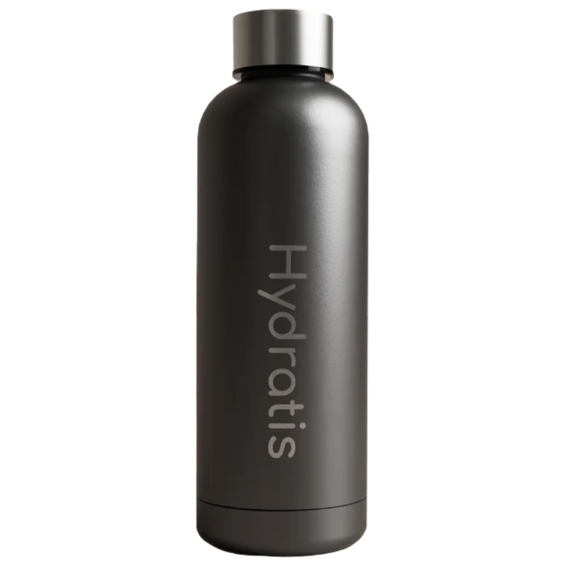 Gourde Hydratis 500ml Noir Métallique - Esprit Padel Shop