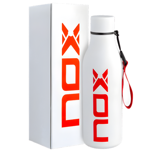 Nox White/Red water bottle - Esprit Padel Shop