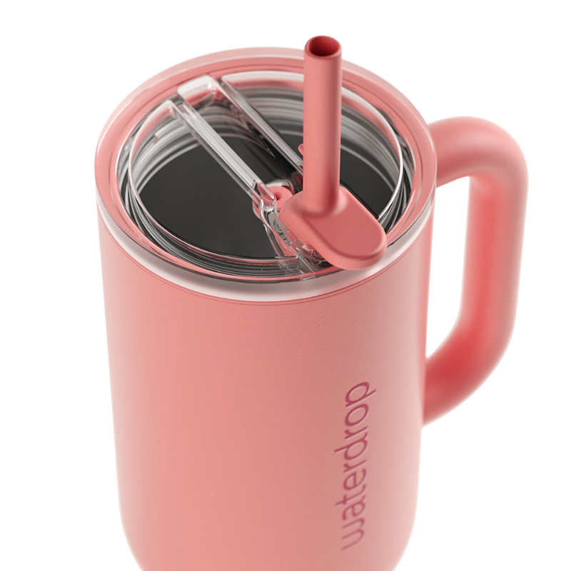 Gourde Waterdrop Exploreur 1,1L Rose Clair - ESprit Padel Shop