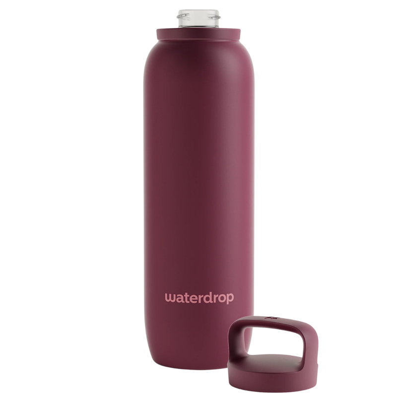 Gourde Waterdrop Inox Bordeaux - Esprit Padel Shop