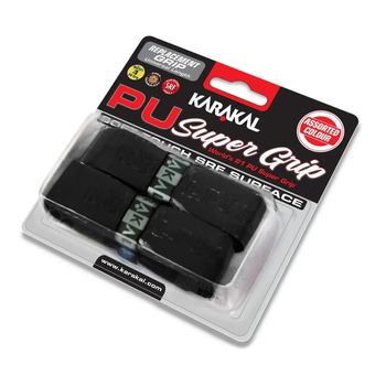 Grip Karakal PU Super Grip Zwart x2 - Esprit Padel Shop