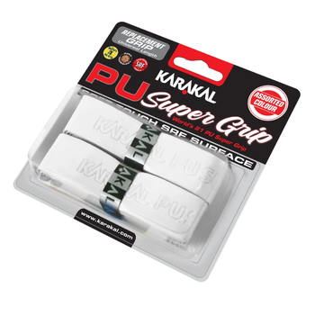 Karakal PU Super Grip Bianco x2 - Esprit Padel Negozio