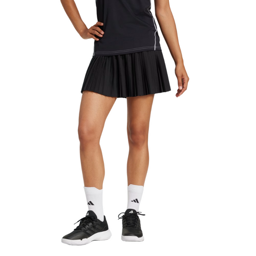 Rock Adidas Club Pleat Skirt Schwarz Damen - Esprit Padel Shop