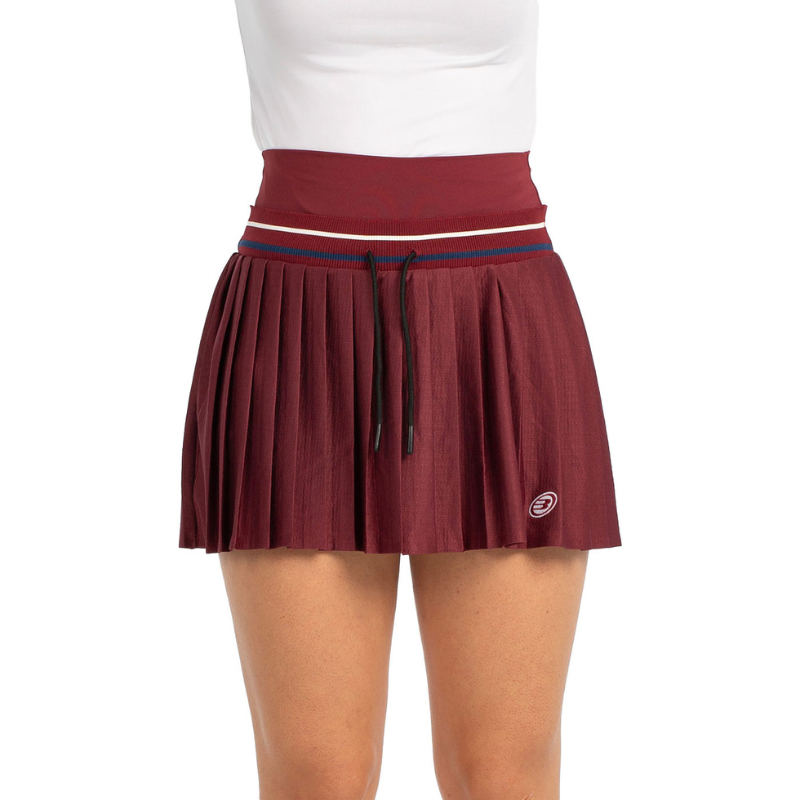 Jupe Bullpadel Atria Rouge Femme - Esprit Padel Shop