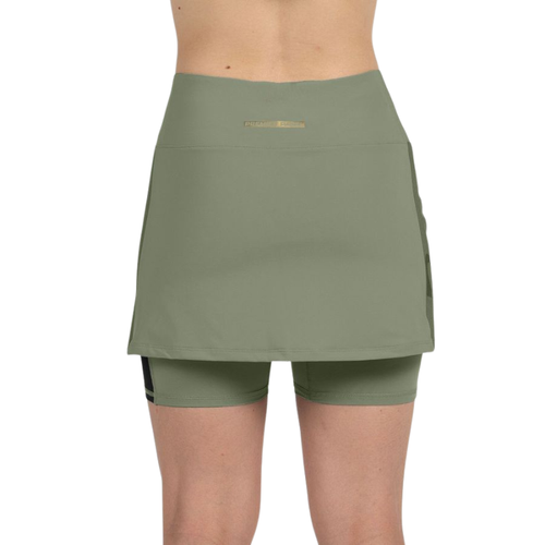 Bullpadel Portoa Khaki Women's Skirt - Esprit Padel Shop
