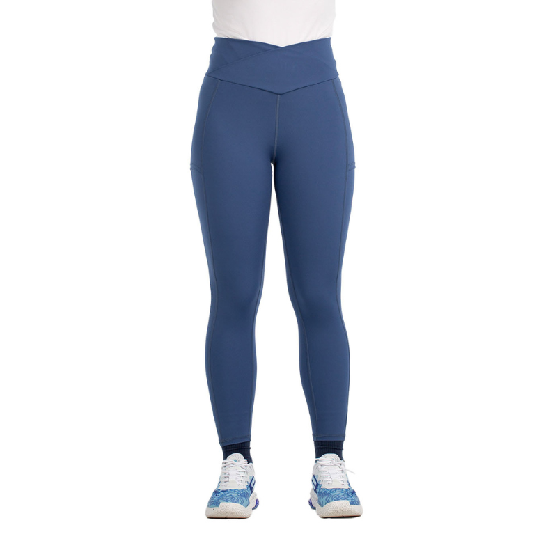 Legging Bullpadel Cujan Bleu Marine Femme - Esprit Padel Shop