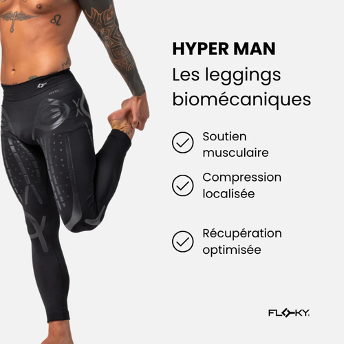Legging de compression Floky Hyper Man - Esprit Padel Shop