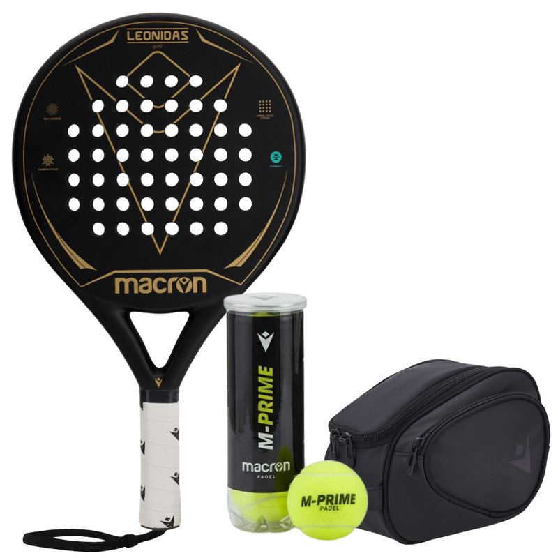 Raquette de padel Macron Leonidas Gold - Esprit Padel Shop