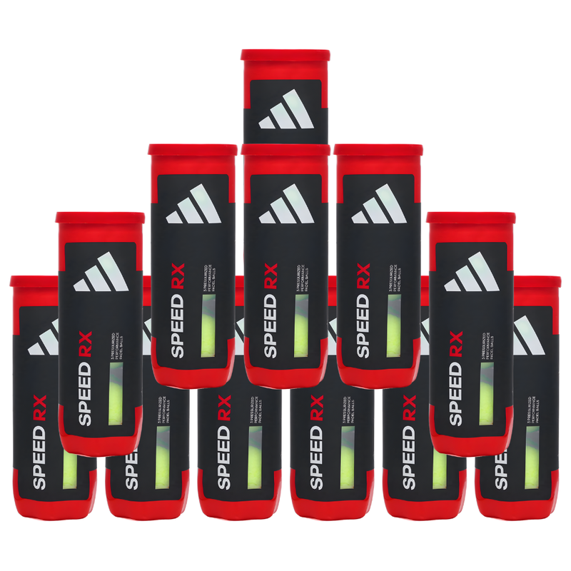 Pack de 12 tubes de balles Adidas Speed RX - Esprit Padel Shop