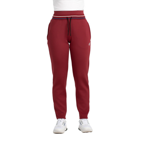 Calças de fato de treino Bullpadel Aranga Vermelhas para mulher - Esprit Padel Shop