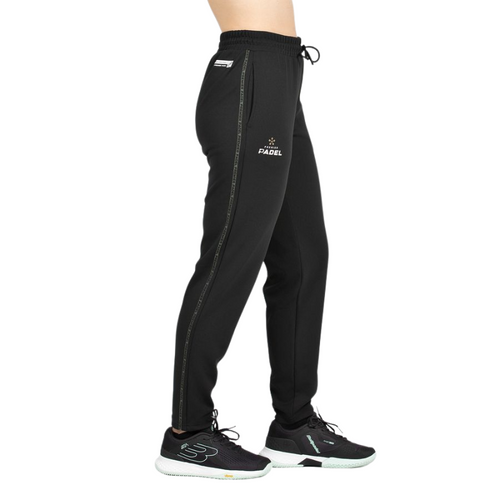 Pantalon de survêtement Bullpadel Pior Noir Femme - Esprit Padel Shop