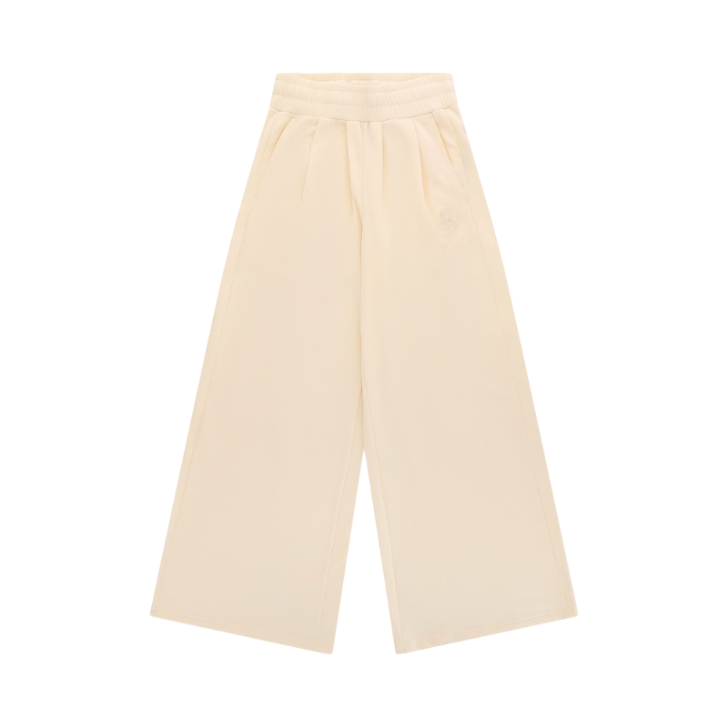 Pantalon de survêtement Osaka Wide Leg Beige Femme - Esprit Padel Shop
