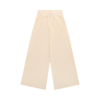 Pantalón de chándal Osaka Wide Leg beige para mujer - Esprit Padel Shop