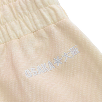 Pantalón de chándal Osaka Wide Leg beige para mujer - Esprit Padel Shop