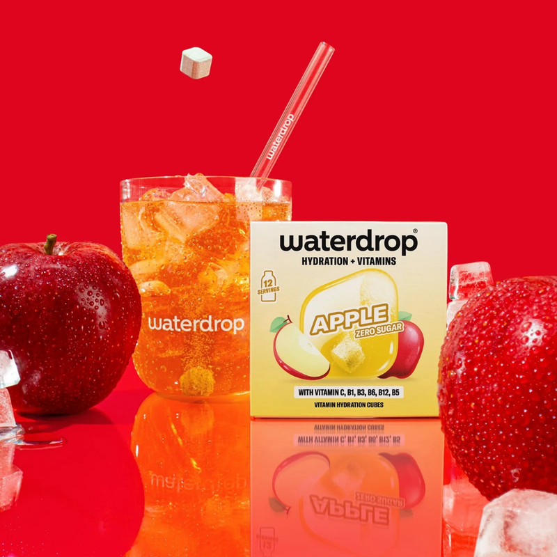 Pastilles d'hydratation Waterdrop Microdrink Pomme x12 - Esprit Padel Shop
