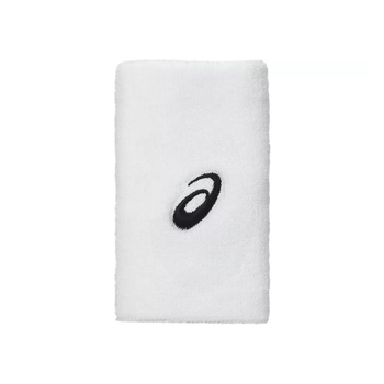 Asics Long White Terry Wristbands x2 - Esprit Padel Shop