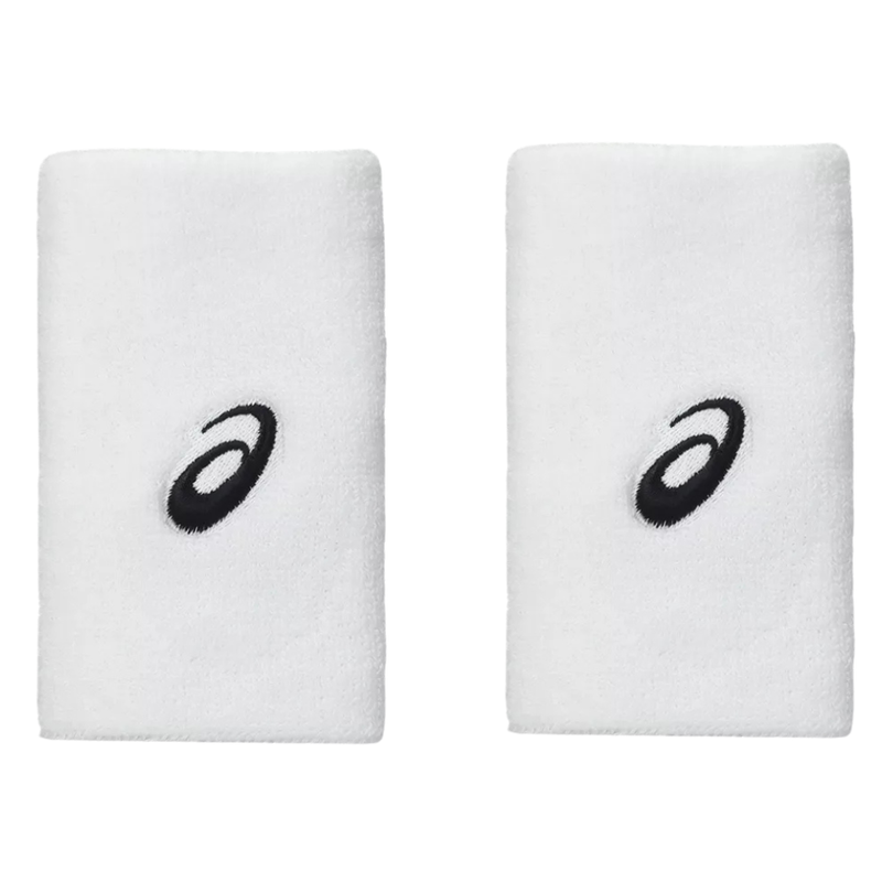 Poignets Éponge Asics Long Blanc x2 - Esprit Padel Shop