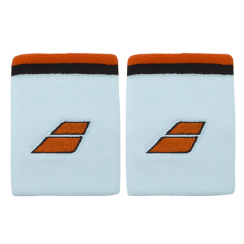 Muñequeras de esponja Babolat Terry Jumbo Azul Claro x2 - Esprit Padel Shop