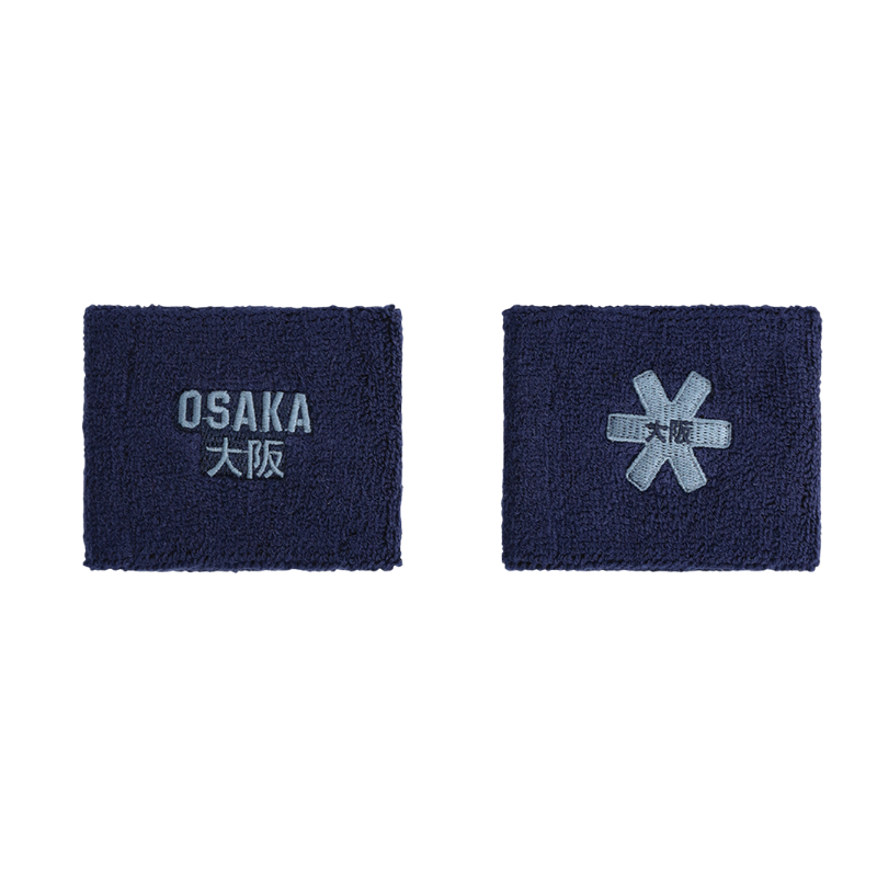 Poignets Éponge Osaka Bleu Marine x2 - Esprit Padel Shop