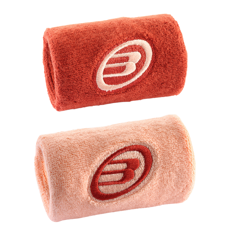 Poignets Éponge Bullpadel BPMU 263 Orange/Rose - Esprit Padel Shop