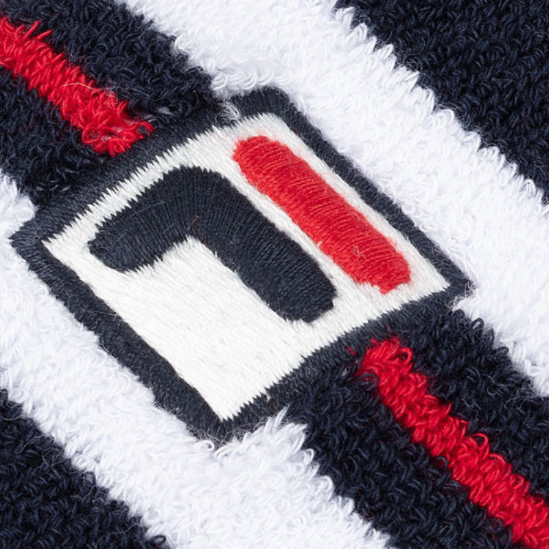 Poignets éponge Fila Matthew Bleu Marine - Esprit Padel Shop