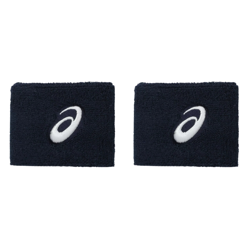 Poignets Éponge Asics Bleu Marine x2 - Esprit Padel Shop