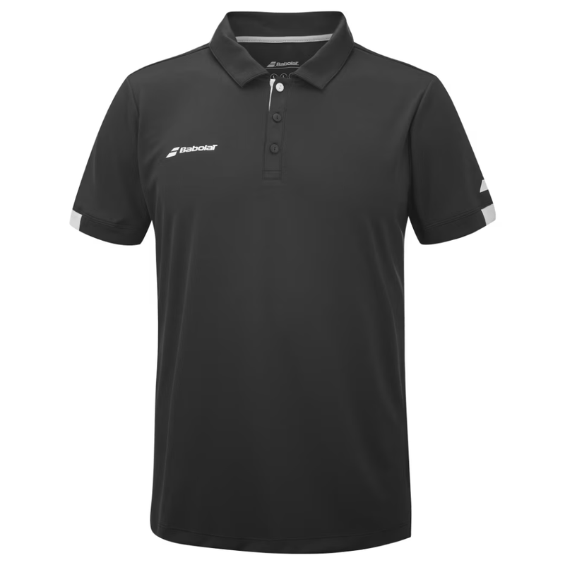 Polo Babolat Play Noir 2024 - Esprit Padel Shop
