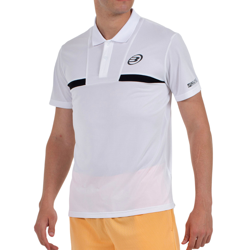 Polo Bullpadel Calzadil Blanc - Esprit Padel Shop
