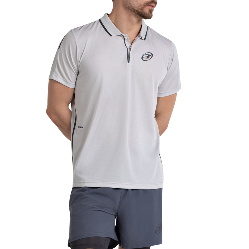Polo Bullpadel Merte Gris Claro - Esprit Padel Shop