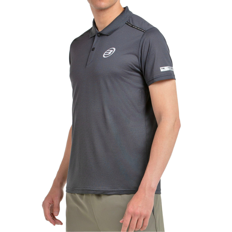 Polo Bullpadel Mirac Noir - Esprit Padel Shop