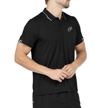 Polo Bullpadel Tasel Noir - Esprit Padel Shop