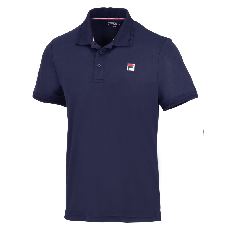 Polo Fila Hermano Bleu Marine - Esprit Padel Shop