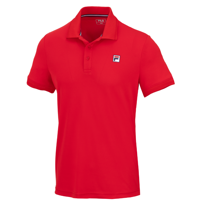 Polo Fila Hermano Rouge - Esprit Padel Shop