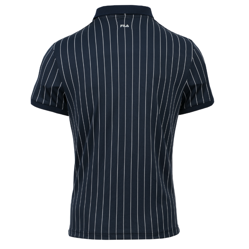 Polo Fila Stripes Bleu Marine - Esprit Padel Shop