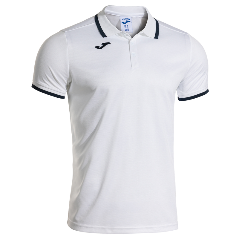Polo Joma Combi Premium Blanc - Esprit Padel Shop