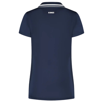 Polo K-Swiss Hypercourt Blu Navy Donna - Esprit Padel Shop