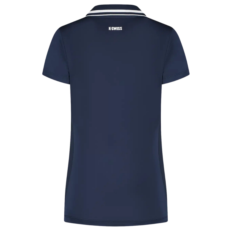 Polo K-Swiss Hypercourt Bleu Marine Femme - Esprit Padel Shop