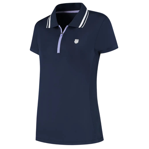 Polo K-Swiss Hypercourt Blu Navy Donna - Esprit Padel Shop